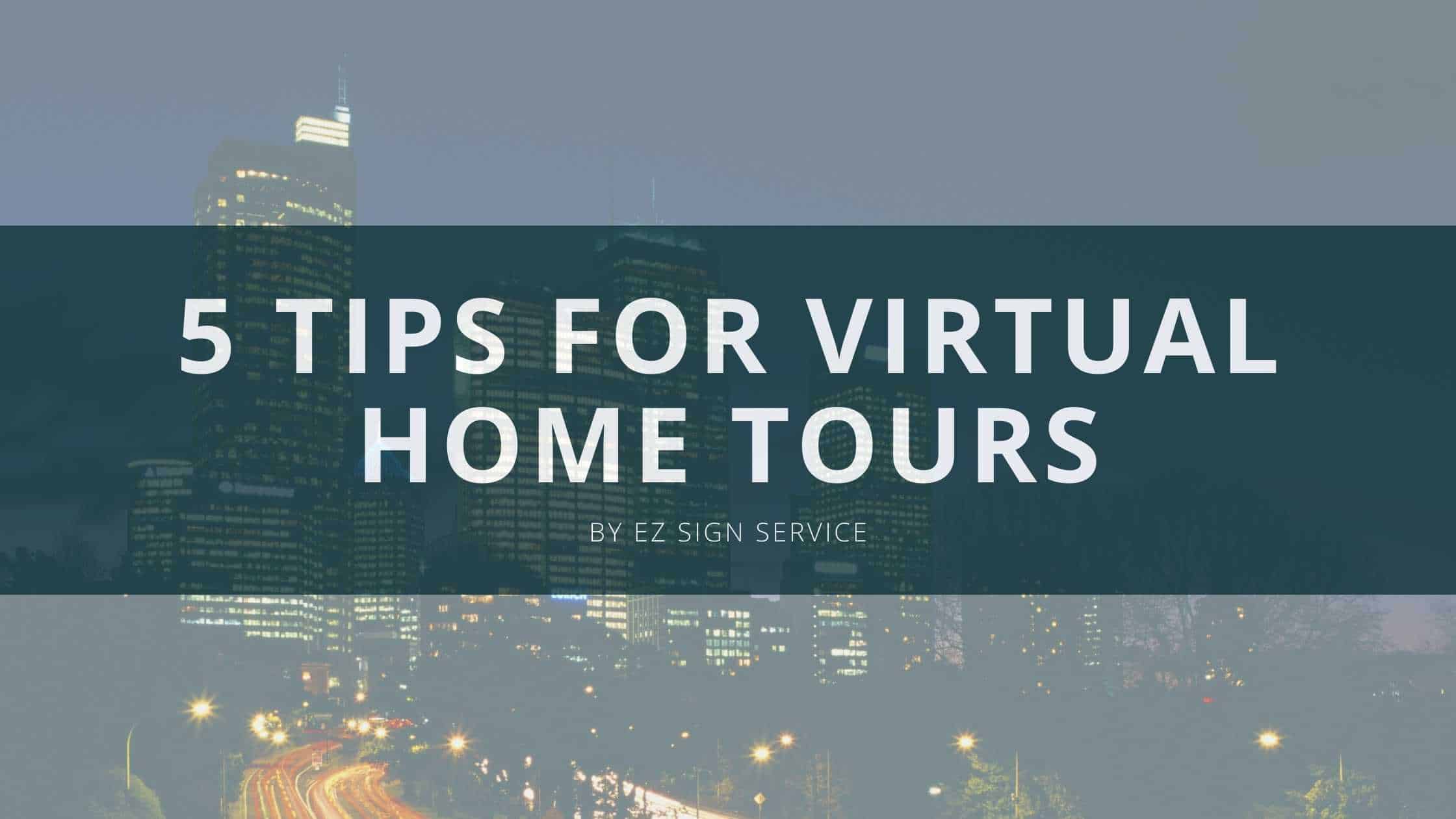 Virtual Home Tours